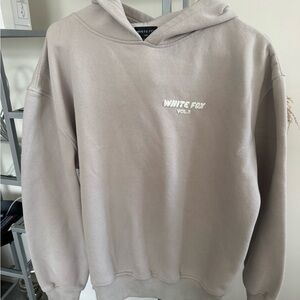 White Fox Boutique Gray Hoodie